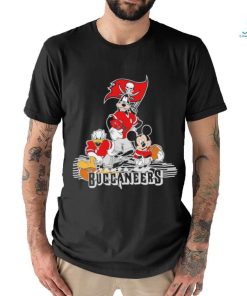 Gangster Mickey Mouse NFL Tampa Bay Buccaneers football players logo shirt