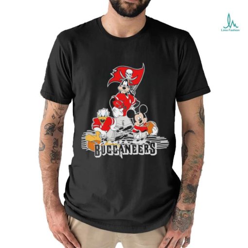 Gangster Mickey Mouse NFL Tampa Bay Buccaneers football players logo shirt