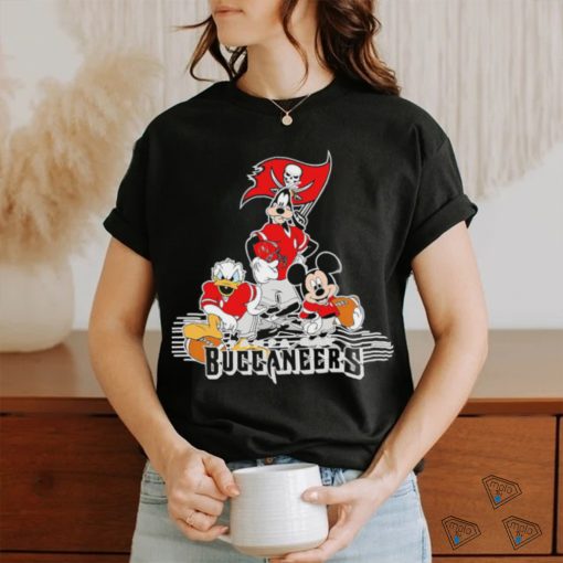 Gangster Mickey Mouse NFL Tampa Bay Buccaneers football players logo shirt