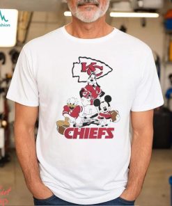 Gangster Mickey Mouse Nfl Kansas City Chiefs Football Players Logo Shirt