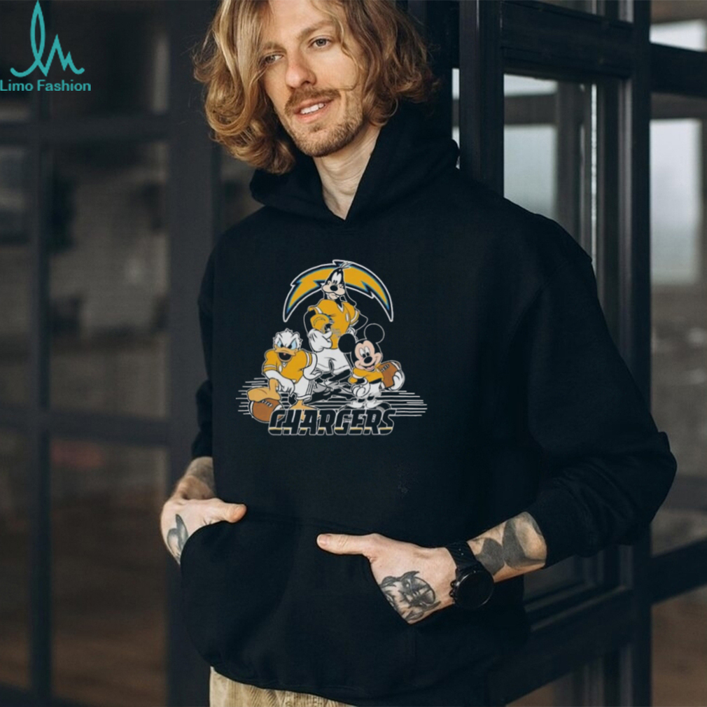Gangster Mickey Mouse Nfl Los Angeles Chargers Football Players Shirt Gangster Mickey Mouse Nfl Los Angeles Chargers Football Players Shirt