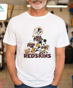 Gangster Mickey Mouse Nfl Washington Redskins Football Players Logo Shirt