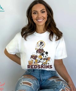 Gangster Mickey Mouse Nfl Washington Redskins Football Players Logo Shirt