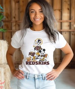 Gangster Mickey Mouse Nfl Washington Redskins Football Players Logo Shirt