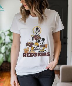 Gangster Mickey Mouse Nfl Washington Redskins Football Players Logo Shirt