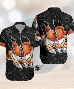 Gay Garfield Aloha 3D Print Hawaiian Shirt