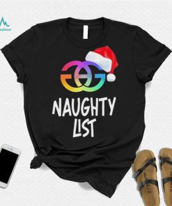 Gays Against Groomers Santa Naughty List Shirt