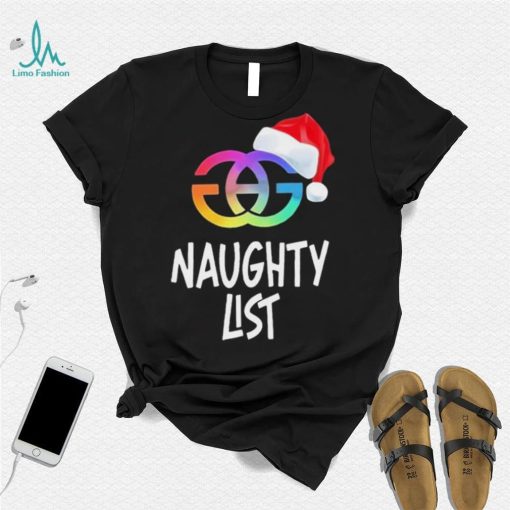 Gays Against Groomers Santa Naughty List Shirt