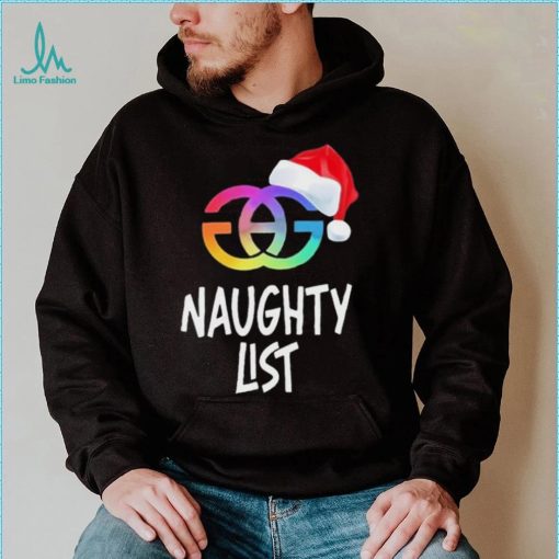 Gays Against Groomers Santa Naughty List Shirt