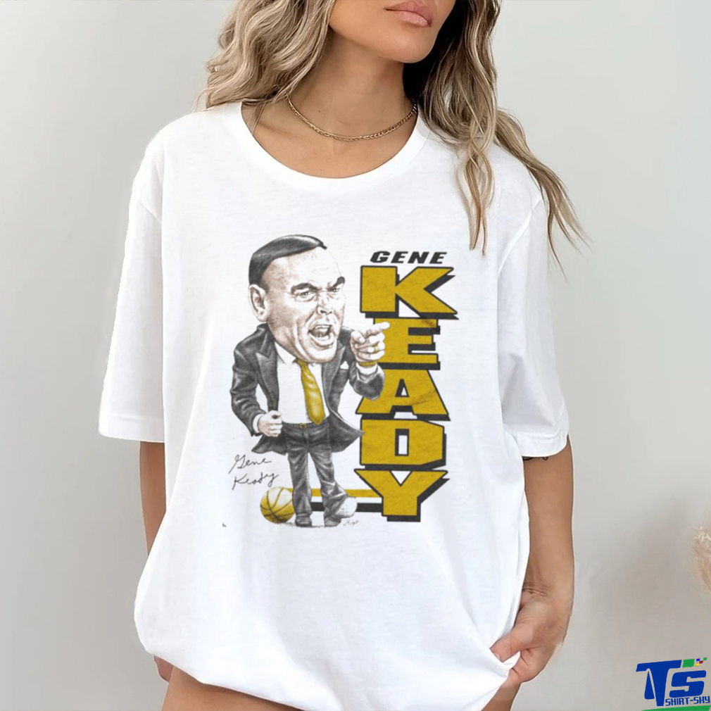 Gene Keady Caricature Signature Shirt Gene Keady Caricature Signature Shirt