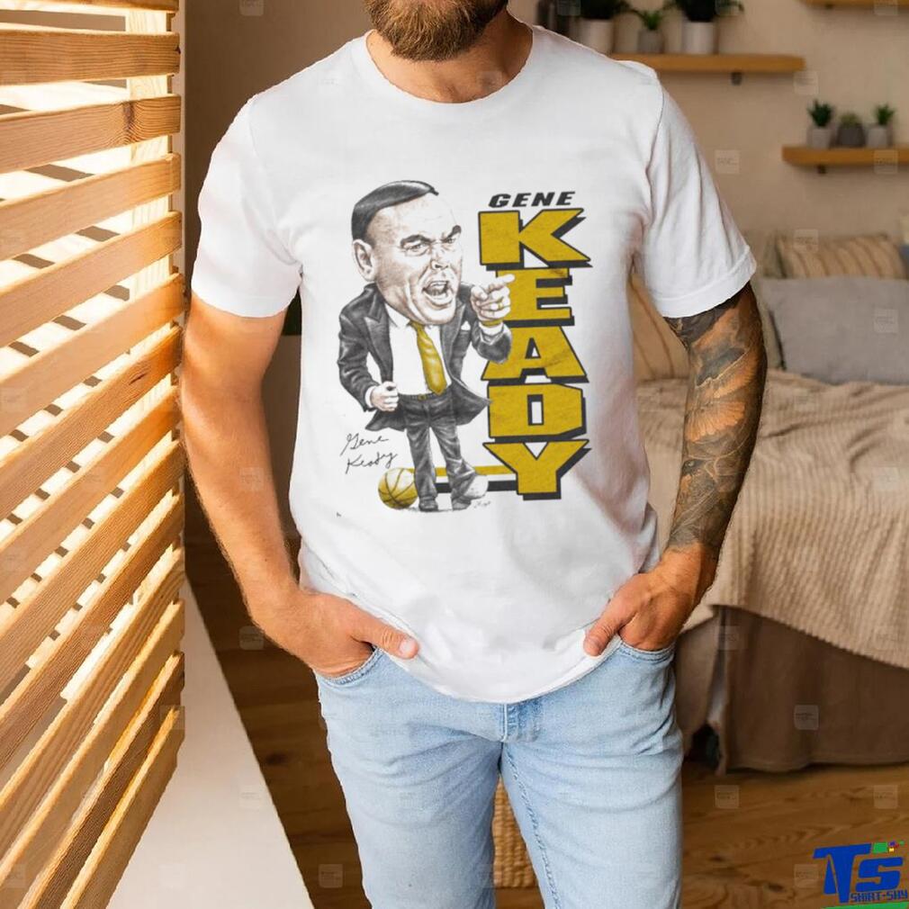 Gene Keady Caricature Signature Shirt Gene Keady Caricature Signature Shirt