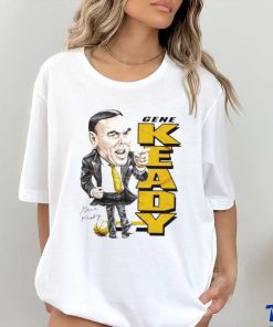 Gene Keady NCAA basketball coach caricature signature shirt