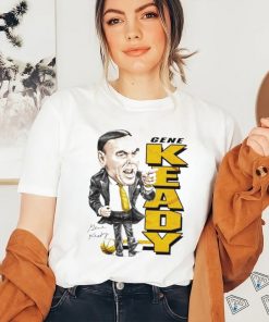 Gene Keady NCAA basketball coach caricature signature shirt
