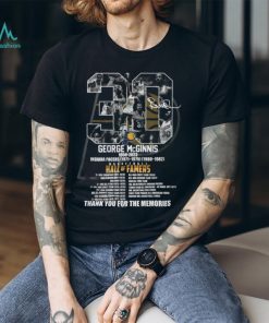 George McGinnis 1950 – 2023 Indiana Pacers 1971 – 1975 1980 – 1982 Baseketball Hall Of Famers Thank You For The Memories T Shirt
