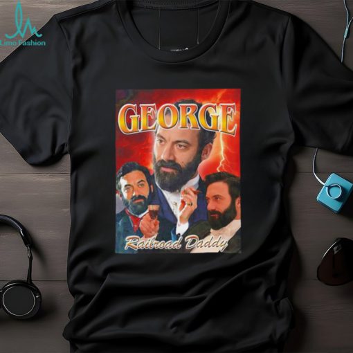 George Railroad daddy vintage graphic shirt