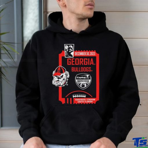 Georgia Bulldogs 2023 Capital One Orange Bowl, South Florida Shirt