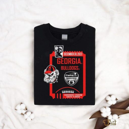 Georgia Bulldogs 2023 Capital One Orange Bowl, South Florida Shirt