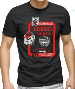 Georgia Bulldogs 2023 Capital One Orange Bowl, South Florida Shirt