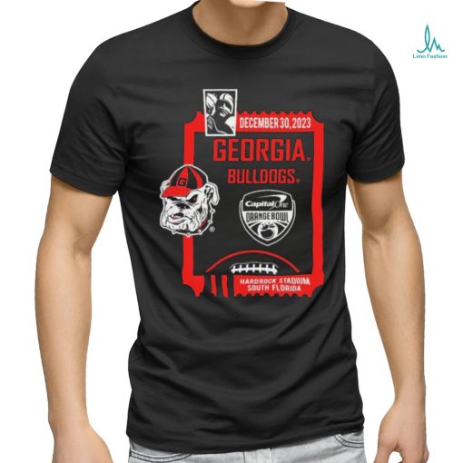 Georgia Bulldogs 2023 Capital One Orange Bowl, South Florida Shirt