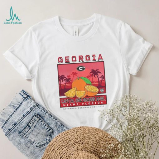 Georgia Bulldogs 2023 Orange Bowl Fierce Competitor Shirt