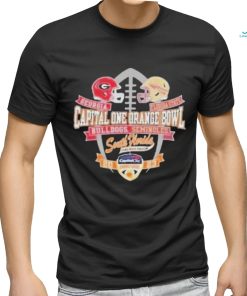 Georgia Bulldogs Vs Florida State Seminoles 2023 Capital One Orange Bowl T Shirt