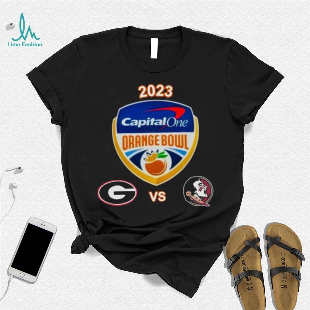 Georgia Bulldogs vs Florida State Seminoles 2023 Capital One Orange Bowl shirt Georgia Bulldogs vs Florida State Seminoles 2023 Capital One Orange Bowl shirt
