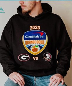 Georgia Bulldogs vs Florida State Seminoles 2023 Capital One Orange Bowl shirt