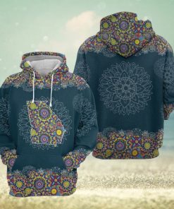 Georgia Mandala 3D Printed Hoodie