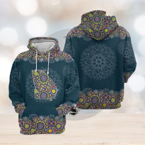 Georgia Mandala 3D Printed Hoodie