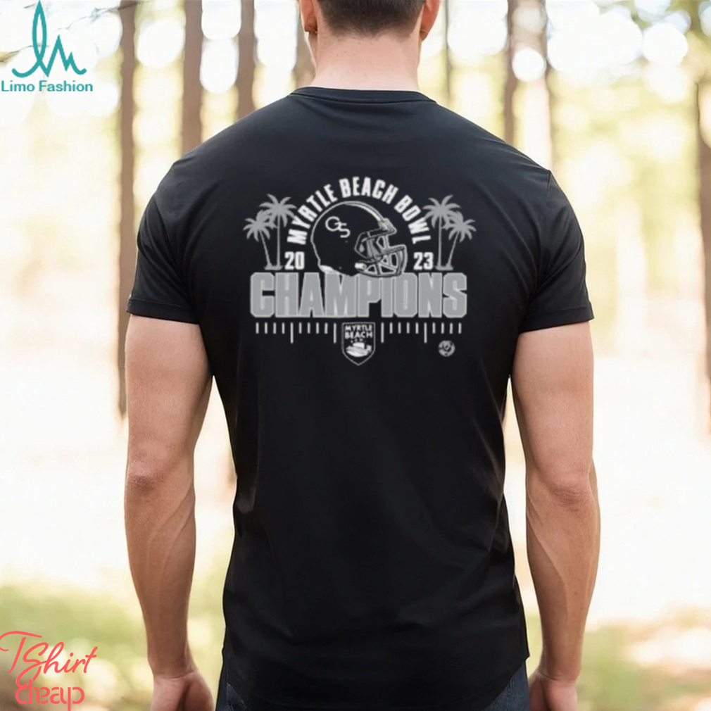Georgia Southern Eagles Helmet Myrtle Beach Bowl Champions 2023 T Shirt Georgia Southern Eagles Helmet Myrtle Beach Bowl Champions 2023 T Shirt