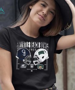 Georgia Southern Eagles Vs Ohio Bobcats 2023 Myrtle Beach Bowl Head To Head Shirt