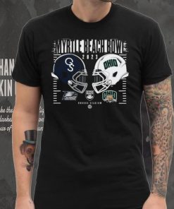 Georgia Southern Eagles Vs Ohio Bobcats 2023 Myrtle Beach Bowl Head To Head Shirt