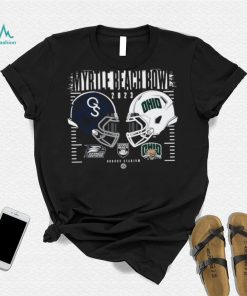 Georgia Southern Eagles Vs Ohio Bobcats 2023 Myrtle Beach Bowl Head To Head Shirt