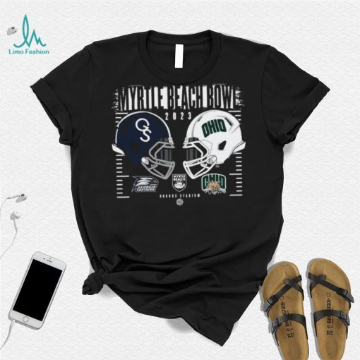 Georgia Southern Eagles Vs Ohio Bobcats 2023 Myrtle Beach Bowl Head To Head Shirt
