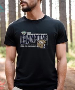 Georgia Tech Football Union Home Mortgage Gasparilla Bowl Champions 2023 T Shirt