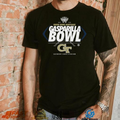 Georgia Tech Yellow Jackets 2023 Graphite Bowl Bound Shirt