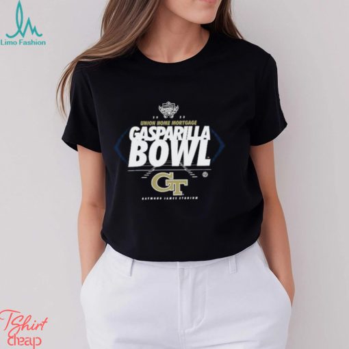 Georgia Tech Yellow Jackets 2023 Union Home Mortgage Gasparilla Bowl Raymond James Stadium Shirt