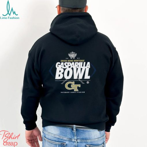 Georgia Tech Yellow Jackets 2023 Union Home Mortgage Gasparilla Bowl Raymond James Stadium Shirt