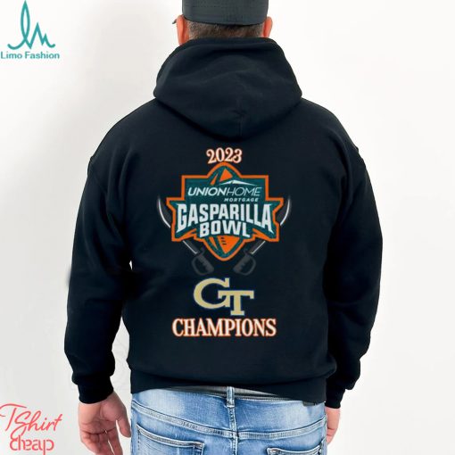 Georgia Tech Yellow Jackets Champions 2023 Union Home Gasparilla Bowl shirt