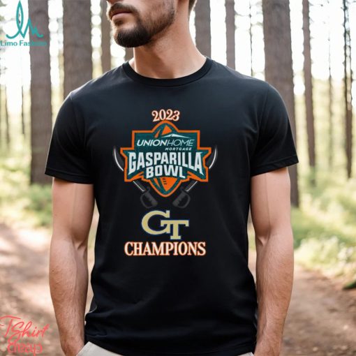 Georgia Tech Yellow Jackets Champions 2023 Union Home Gasparilla Bowl shirt