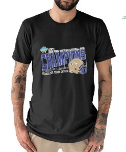 Georgia Tech Yellow Jackets helmet Union Home Mortgage Gasparilla Bowl Champions 2023 shirt