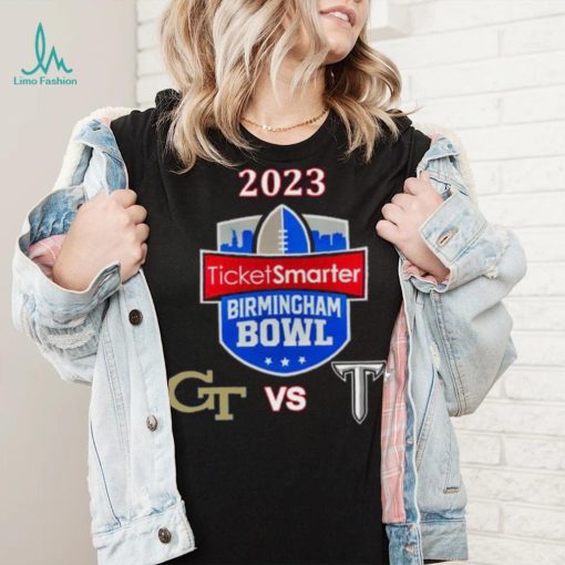 Georgia Tech Yellow Jackets vs Troy Trojans 2023 Birmingham Bowl shirt