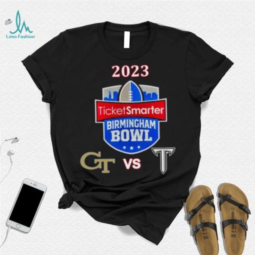 Georgia Tech Yellow Jackets vs Troy Trojans 2023 Birmingham Bowl shirt