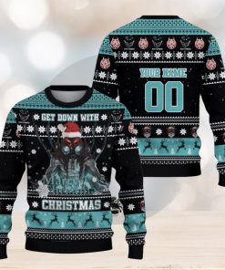 Get Down With Christmas Disturbed Custom Ugly Sweater