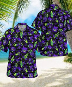 Ghost System Pokemon Hawaiian Shirt And Short Combo Gift For Fans