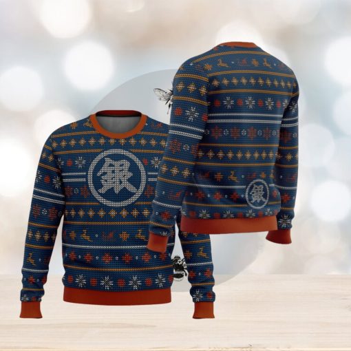 Gintama Gintoki Symbol Ugly Christmas Sweater