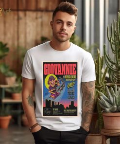 Giovannie and the hired guns Texas tour 2023 poster shirt