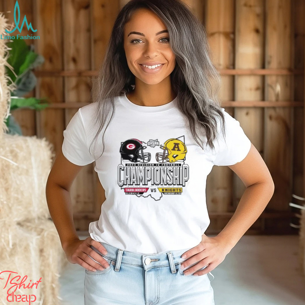 Glenville Tarblooders vs Archbishop Alter Knights 2023 Division IV Football Championship T Shirt Glenville Tarblooders vs Archbishop Alter Knights 2023 Division IV Football Championship T Shirt