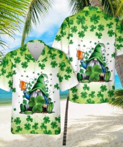 Gnomies Beer St. Patrick’s Day Aloha Hawaiian Shirt Men And Women Summer Vacation Shirt Beach Lover Gift