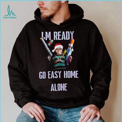 Go Easy Home Alone Christmas Knit T Shirt